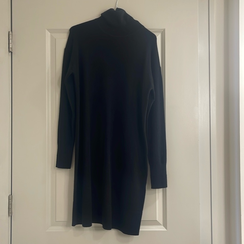 Everlane: the cashmere turtleneck dress